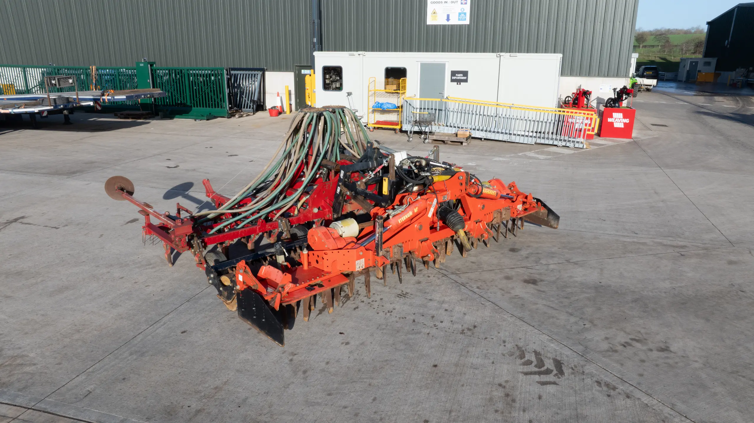 USED WEAVING COMBI DRILL